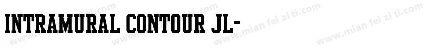 Intramural Contour JL字体转换